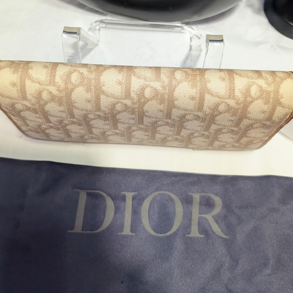 Christian Dior Vintage Trotter Long Wallet And Dustbag - Picture 5 of 16